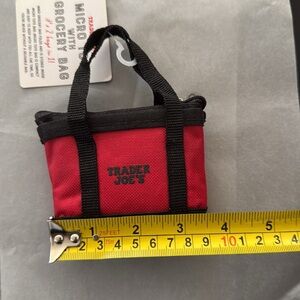 Trader Joe’s Red Mini Tote Bag